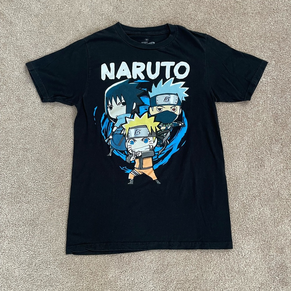 Naruto Graphic Tee 🦊 (Naruto, Sasuke, and Kakashi)